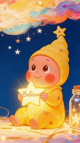 彩云童话梦境星星人