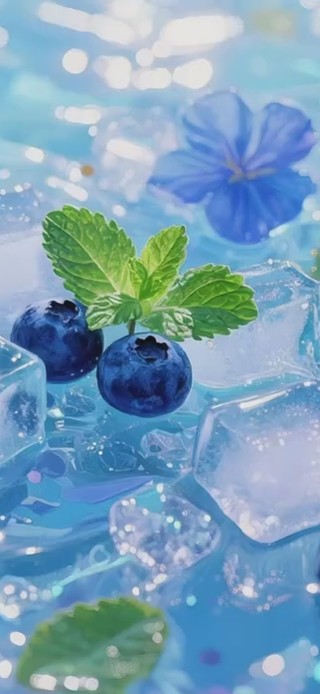 夏日蓝莓
