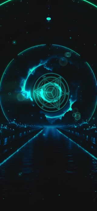 幽蓝时空隧道