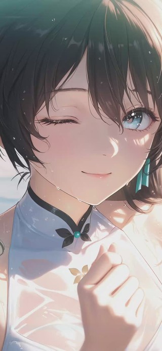 河边少女