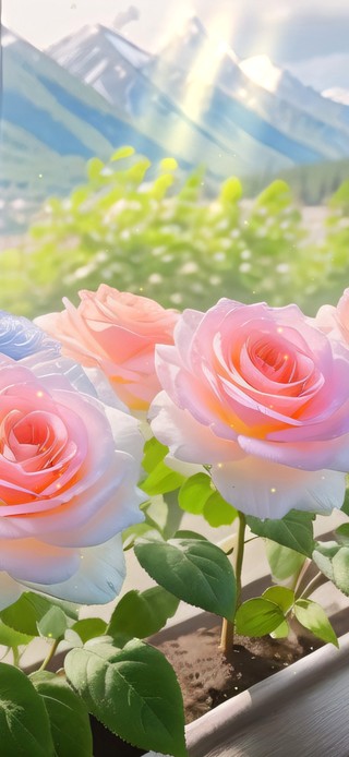 许愿七色花