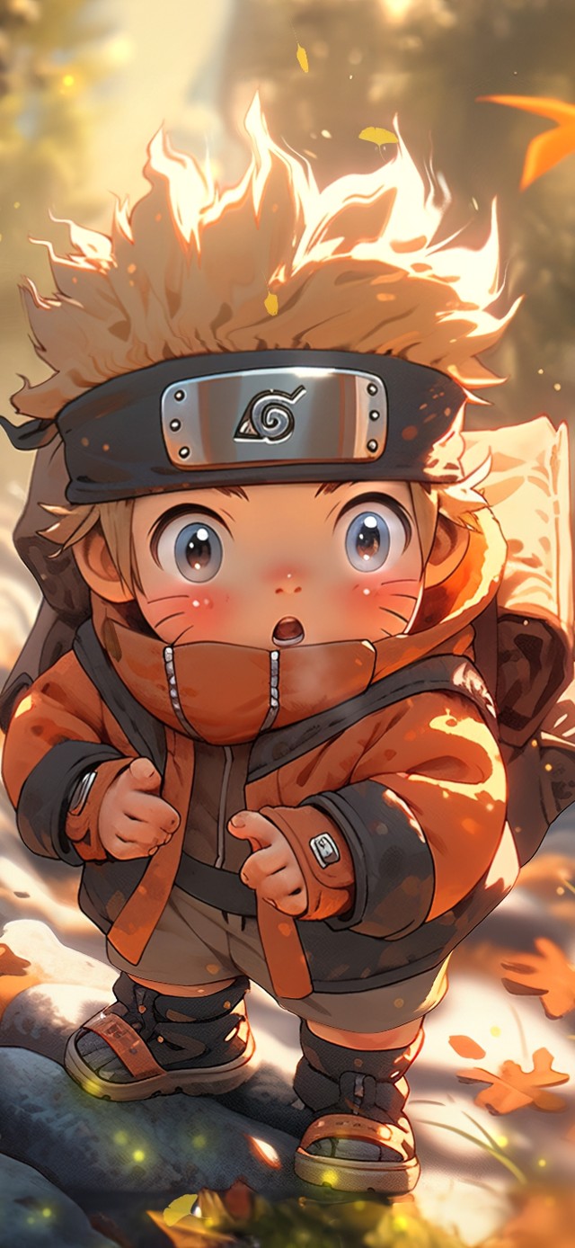 幼童のNarutoの旅行