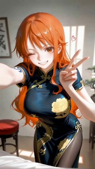 旗袍少女娜美