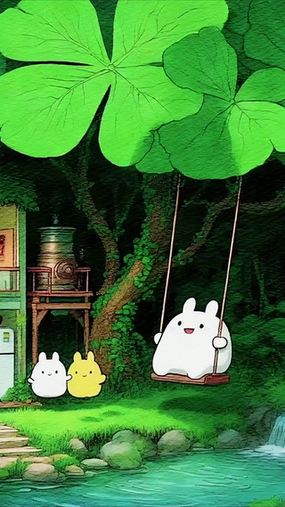 治愈森林的惬意时光