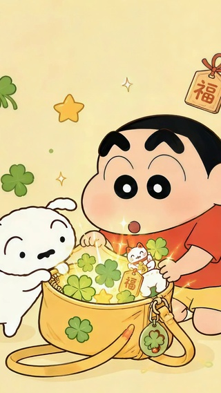 好运盈怀蜡笔小新