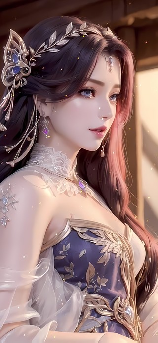 云曦绝美侧颜