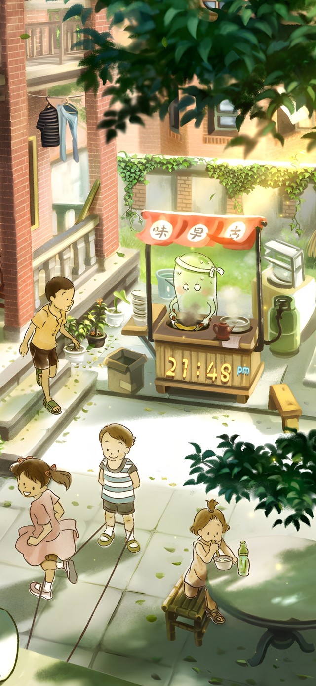 唯美温馨夏日乡村庭院