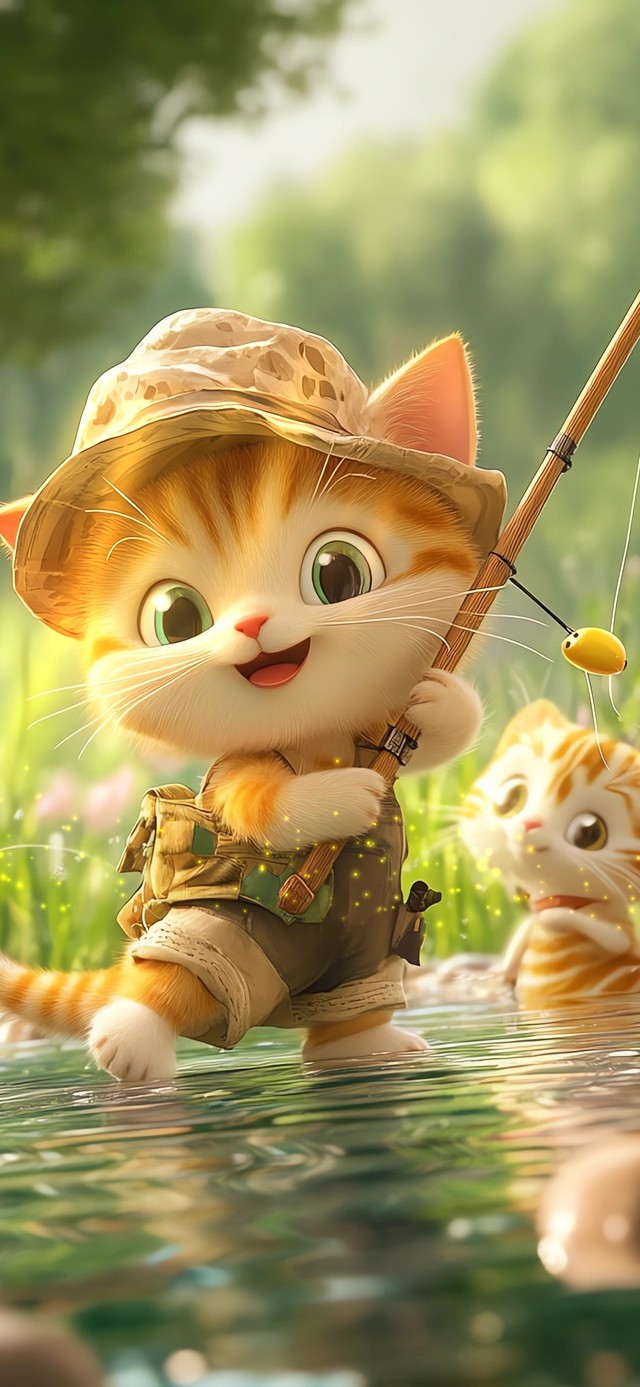 玩耍的小猫咪