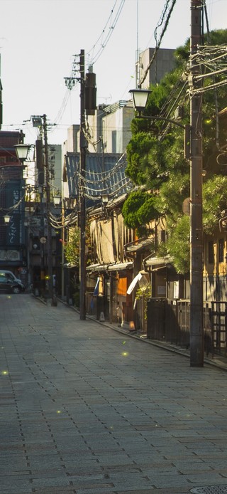 4K 治愈唯美日式小镇街道