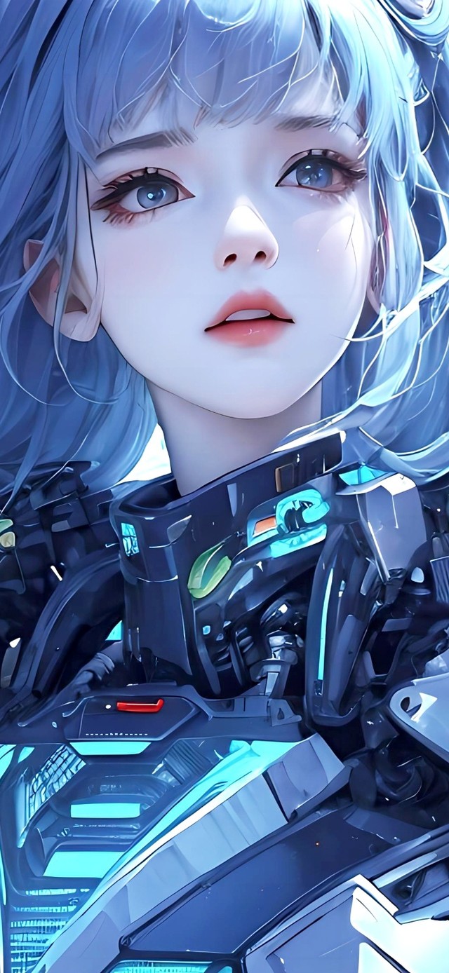 4K出舱的机甲少女