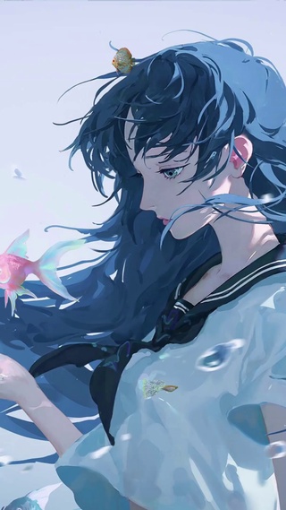 水中女孩