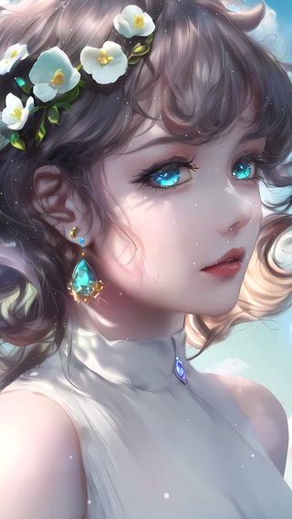 唯美清纯少女