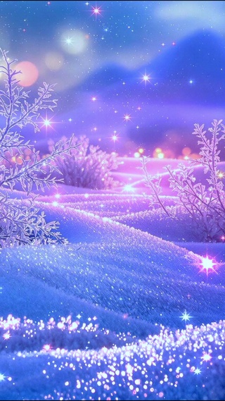 梦幻雪景4K