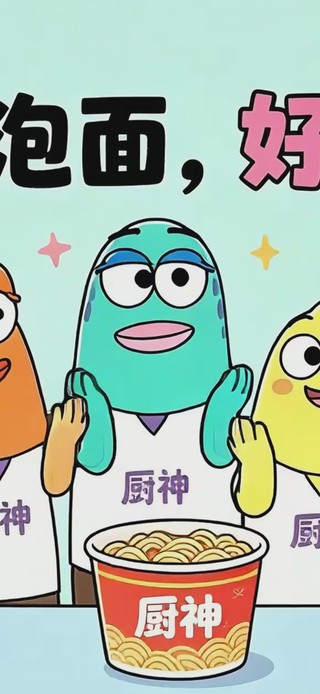 会泡面好棒