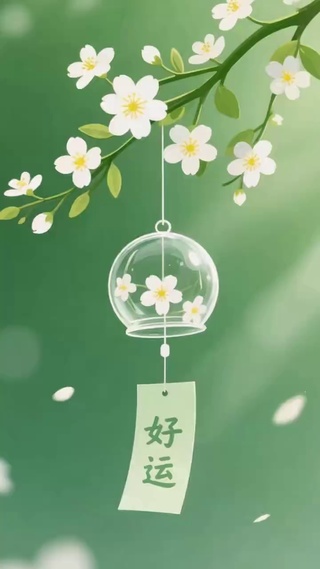 好运风铃
