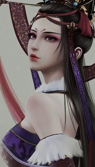国漫美女