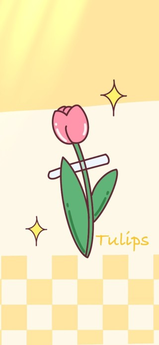 贴纸小花
