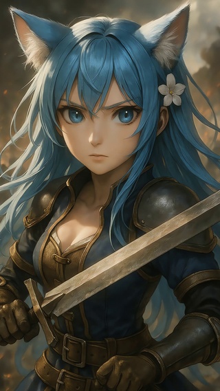 二次元女护卫