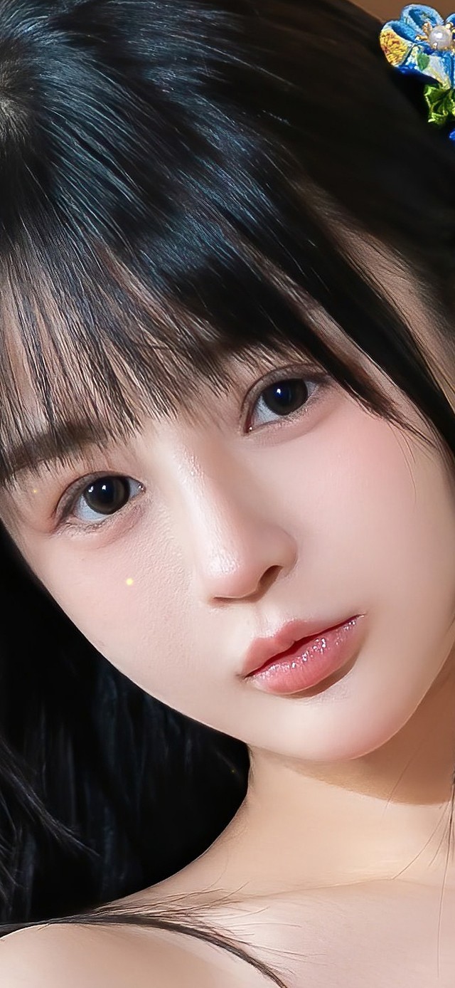 超高清性感长发美女