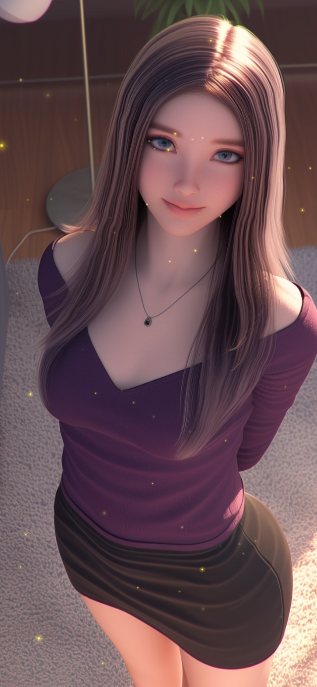 身影如同春风轻拂，柔和而自然