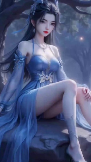 优雅仙气古风美女