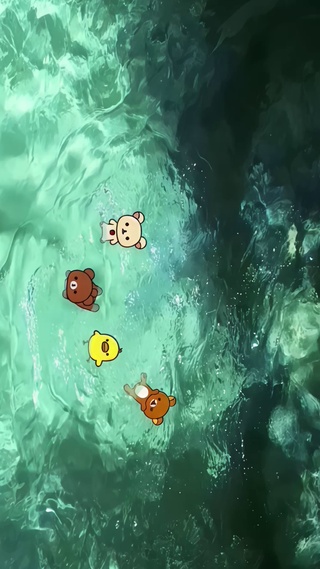 熊很轻松