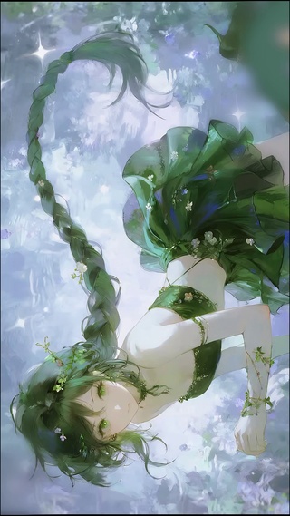 梦幻唯美森系少女