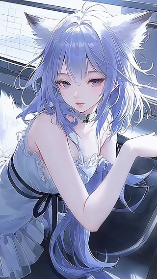 地铁狐娘