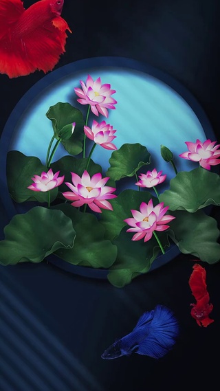 荷花