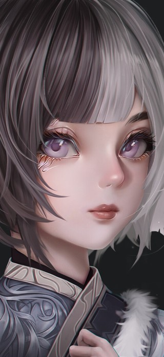 唯美清纯古风女孩