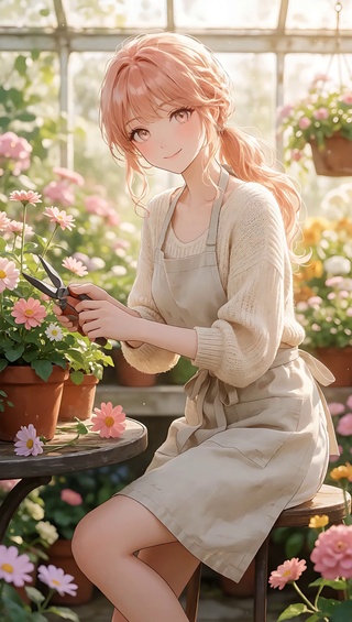鲜花女神