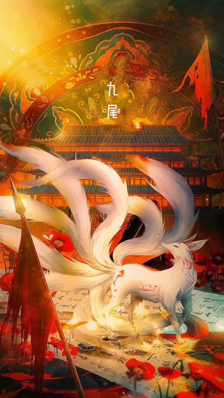 神话中的九尾狐