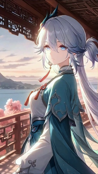 爻光丨高阁眺海丨