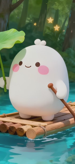 和团子一起漂流啦