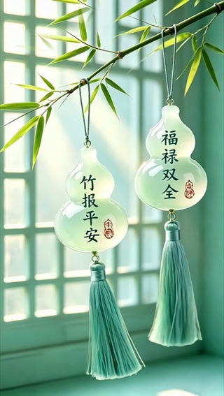竹报平安