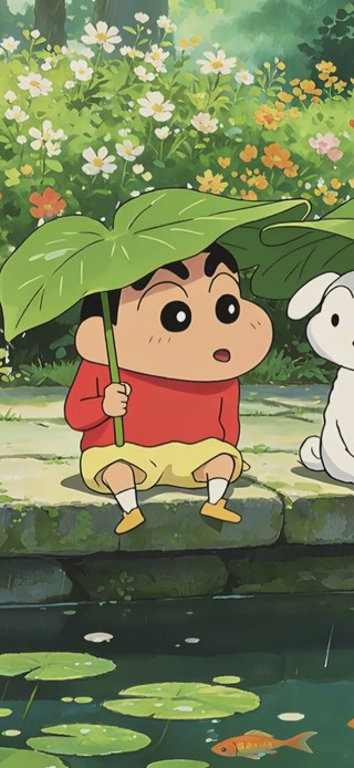 雨天小新