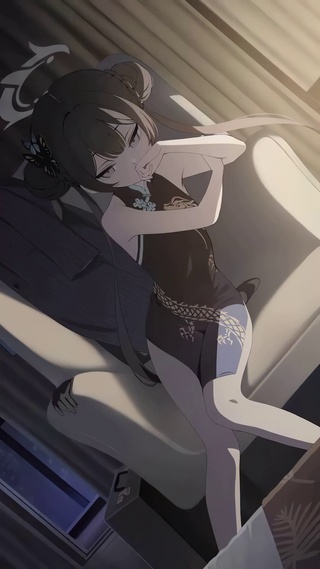 碧蓝档案旗袍美女