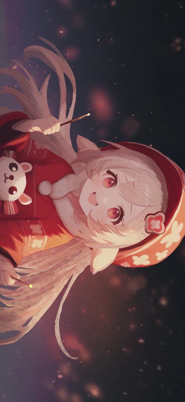 和可莉一起放烟花啦