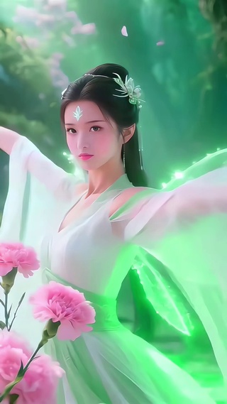 玫瑰美女