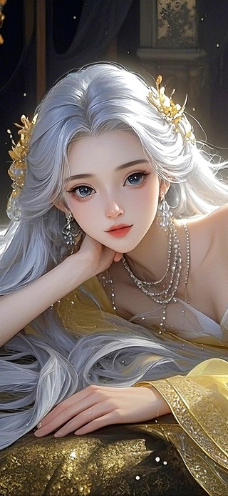 卧房休息的少女