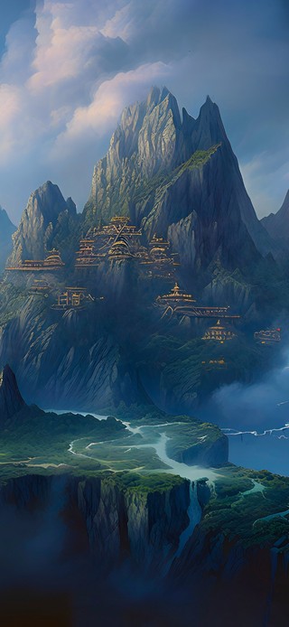 4K  美景云雾青山