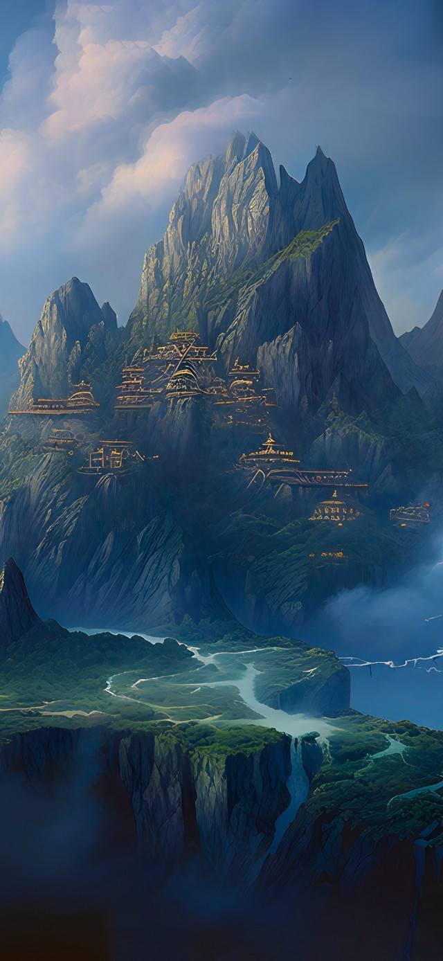 4K  美景云雾青山