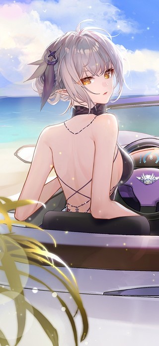 香车美女