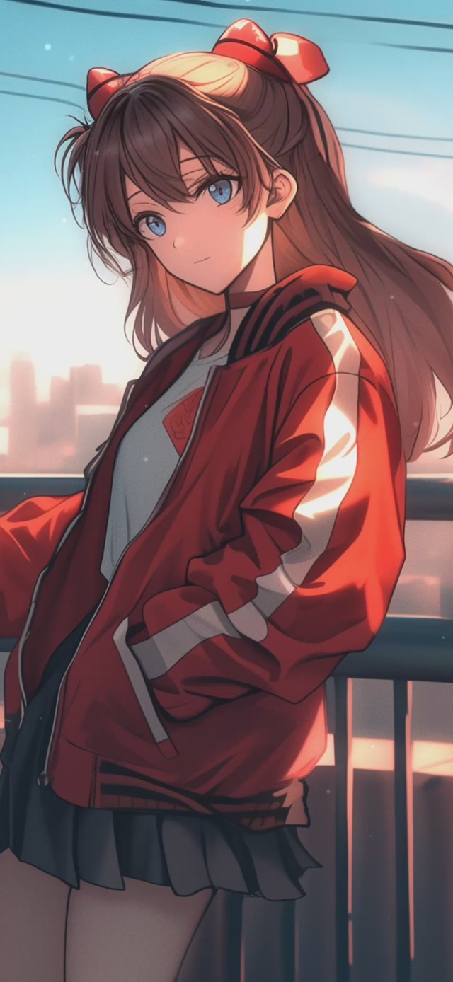 可爱二次元插画女孩