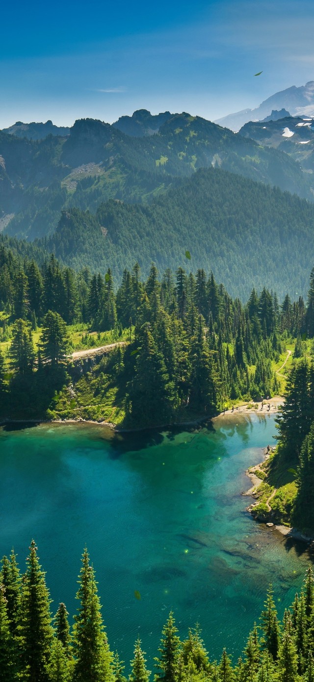 4K护眼青山河畔