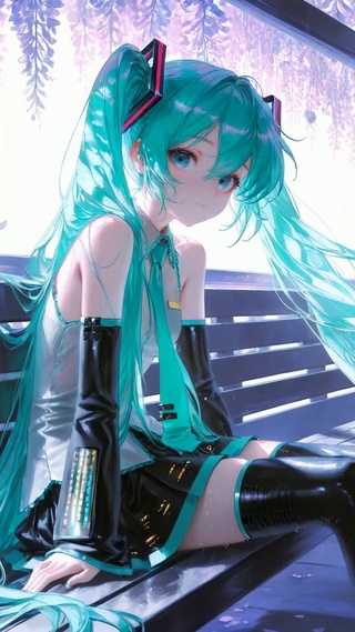 雨天车站的二次元美少女