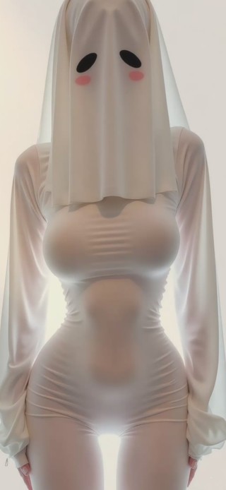 蒙面美女