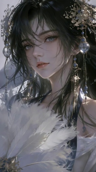 古风雅致美少女动态壁纸