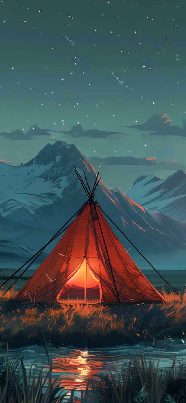 阿勒泰草原的夜