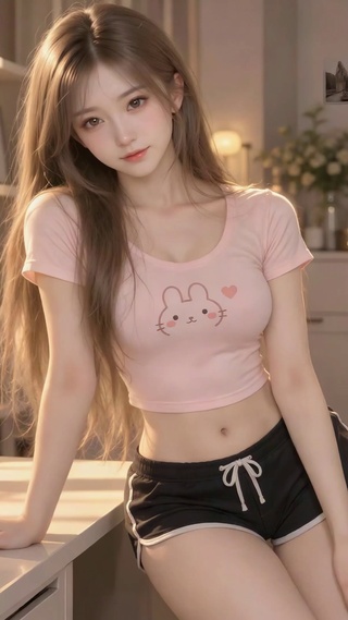 居家清纯少女